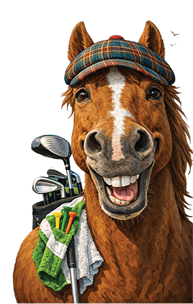 Charity Golf Horse